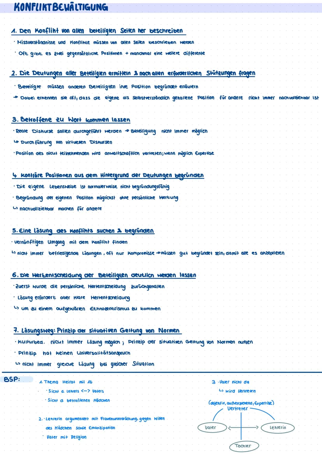 10 ZIELE INTERKULTURELLE ERZIEHUNG
1. Erkennen des eigenen unfermeindlichen Ethnozentrismus
•Eigenes Denken immer an eigene Ethinie eingebun