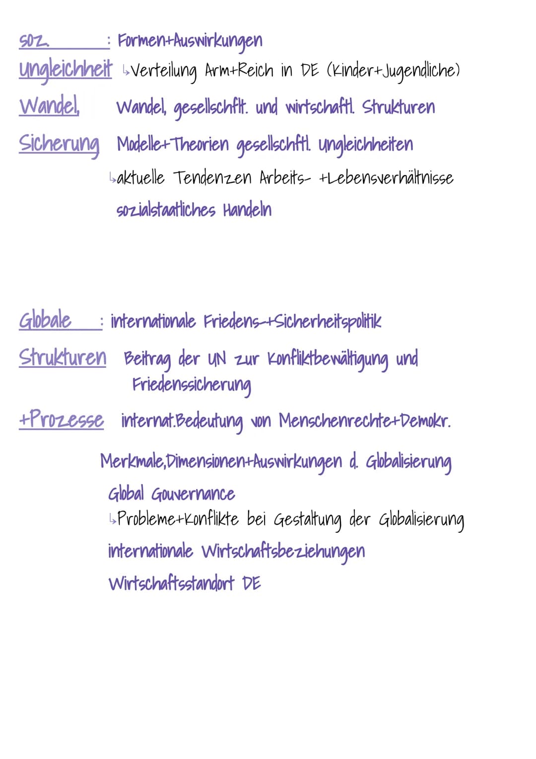 sowi Themen
Wi.pol: Legitimation staatlichen Handelns(in Wirtschaftspol.)
Zielgrößen d. gesamtwirtschftl. Entwicklung in DE
Qualitatives Wac