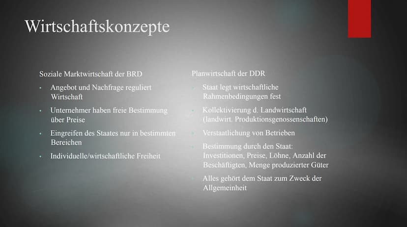 BRD vs. DDR
DEMOKRATISCHE GRUND
AMÉLIE, CHIARA UND ZOE Gründung
BRD
Ziel: Gründung eines demokratischen
Staates in Besatzungszone -> gegen
A