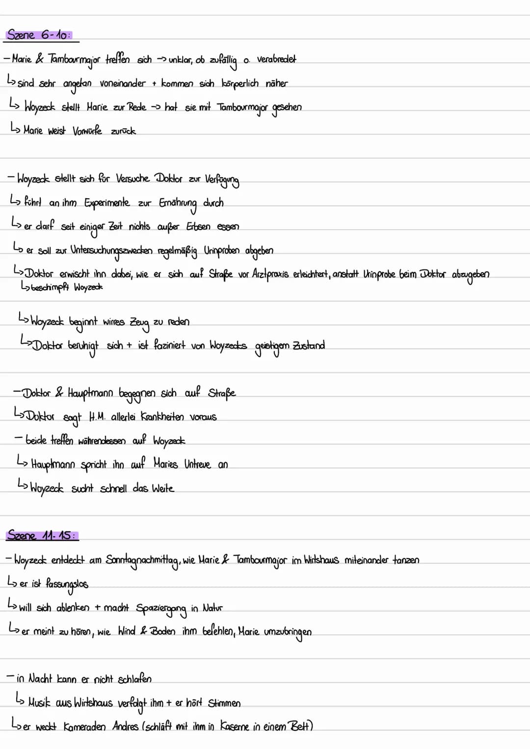 Autor: Georg Büchner
Veröffentlichung: 1879
Gattung Drama
Figuren: Woyzeck, Marie, Tambourmajor, Doktor, Hauptmann
Buch: Woyzeck
kurze Zusam
