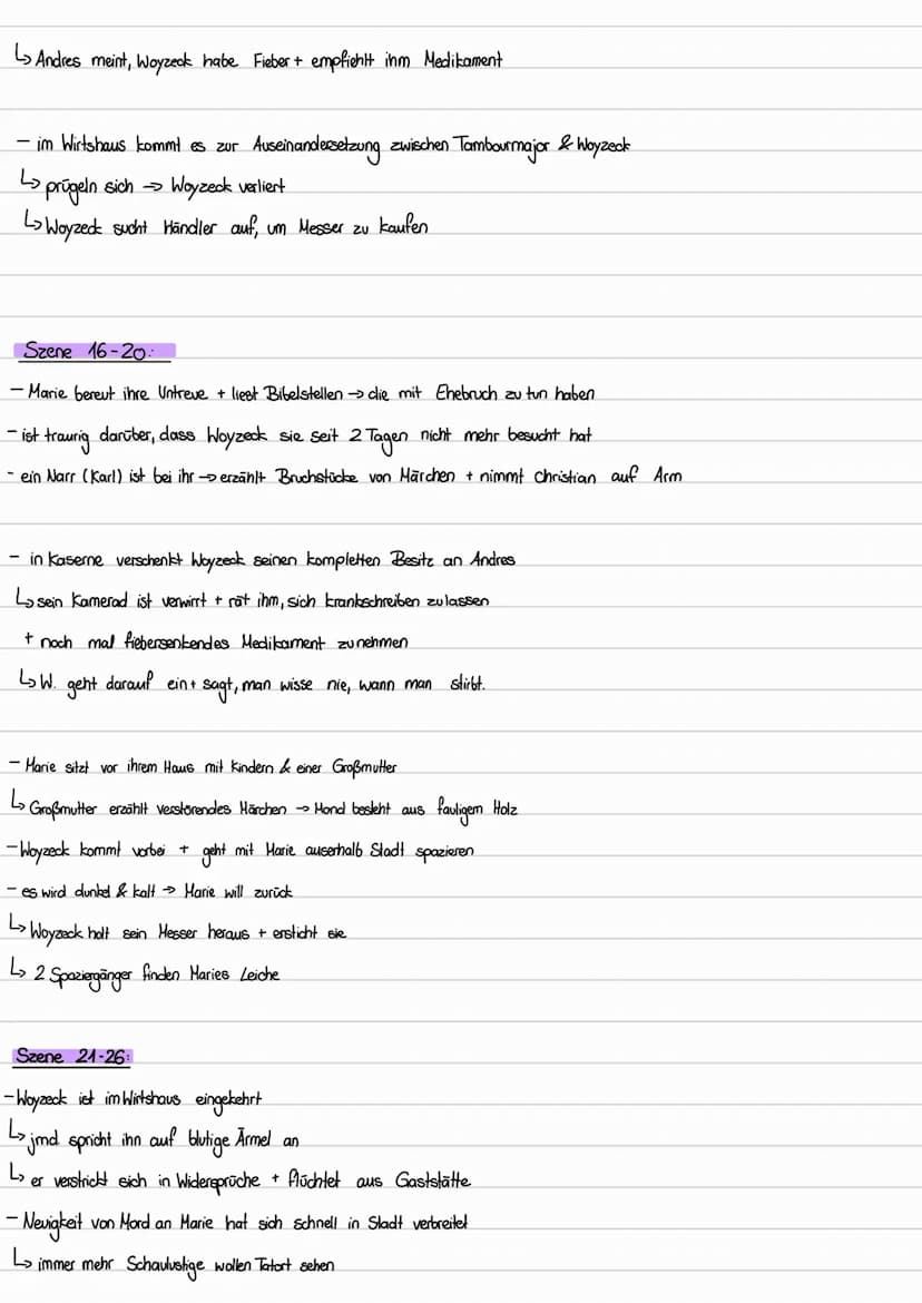 Autor: Georg Büchner
Veröffentlichung: 1879
Gattung Drama
Figuren: Woyzeck, Marie, Tambourmajor, Doktor, Hauptmann
Buch: Woyzeck
kurze Zusam