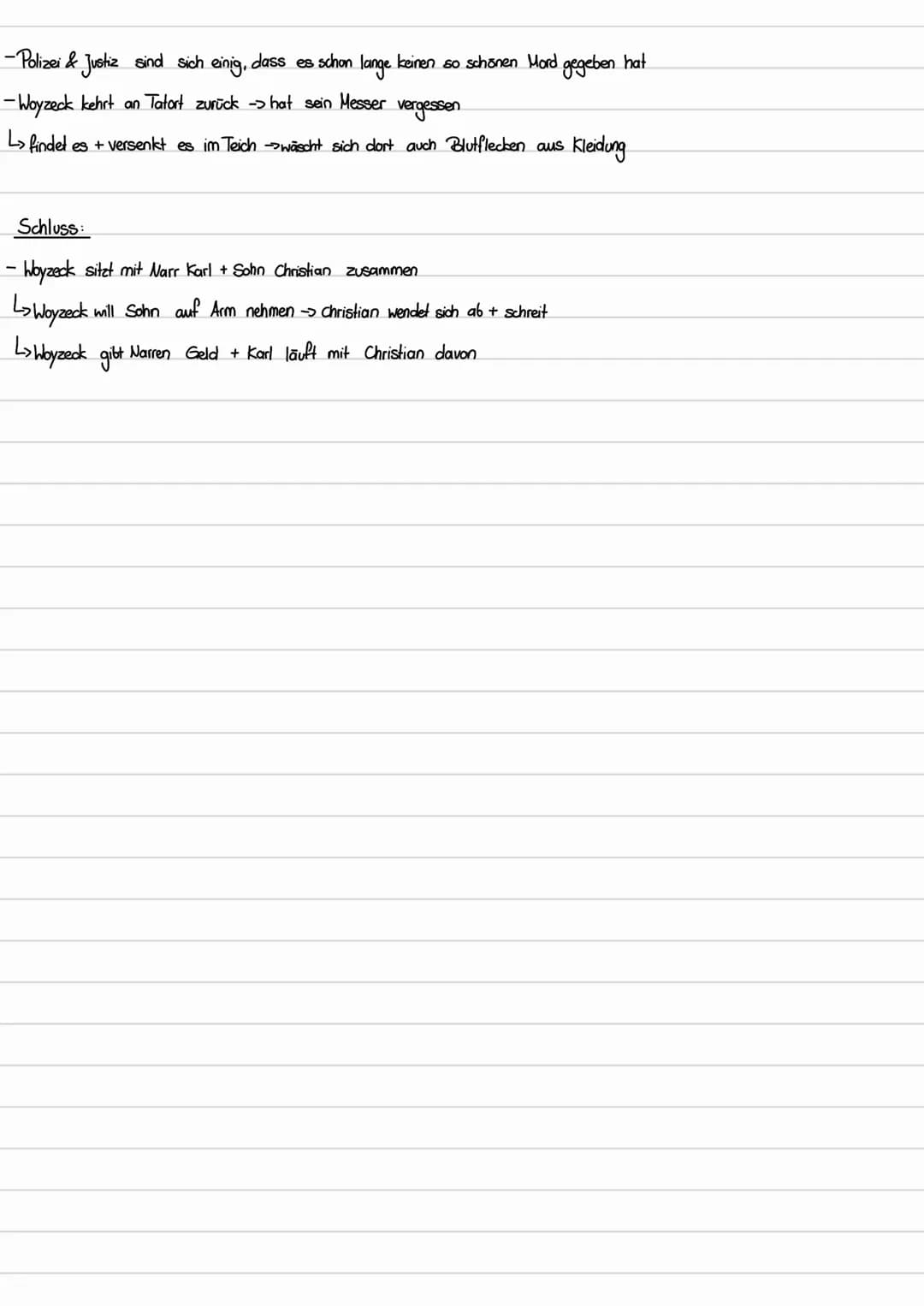 Autor: Georg Büchner
Veröffentlichung: 1879
Gattung Drama
Figuren: Woyzeck, Marie, Tambourmajor, Doktor, Hauptmann
Buch: Woyzeck
kurze Zusam