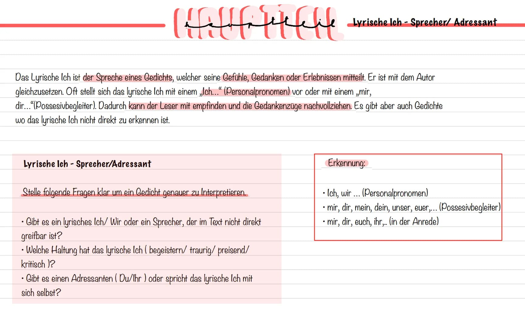  Gedichte Merkmale
- Das lyrische Ich
- Verse und Strophen
- Reim und Reimschema
- Metrum
- Stilmittel
-> S.346 f.
gedichtsformen
- Die Ball