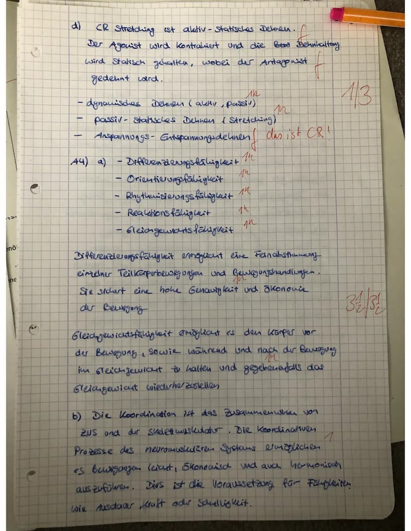(6)
Die Reaktionsgeschwindigkeit
vour Auftreten eines Signals bis zur ersten
Muskelkontraktion. Dies ist Abhängig davon,
(c)
1
Also die Gesc