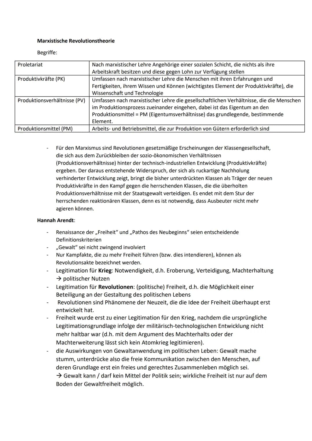 1. Semester: Krisen, Revolutionen und Umbrüche
Unterschiedliche Formen von Krisen
Politische Krise
Eine politische Krise entsteht, wenn das
