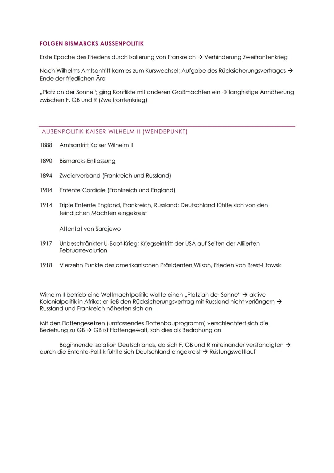 ERSTER WELTKRIEG
,,Urkatastrophe des 20. Jahrhundert" - F. Kennan (amerikanischer Diplomat)
Zwischen den europäischen Großmächten gab es lan