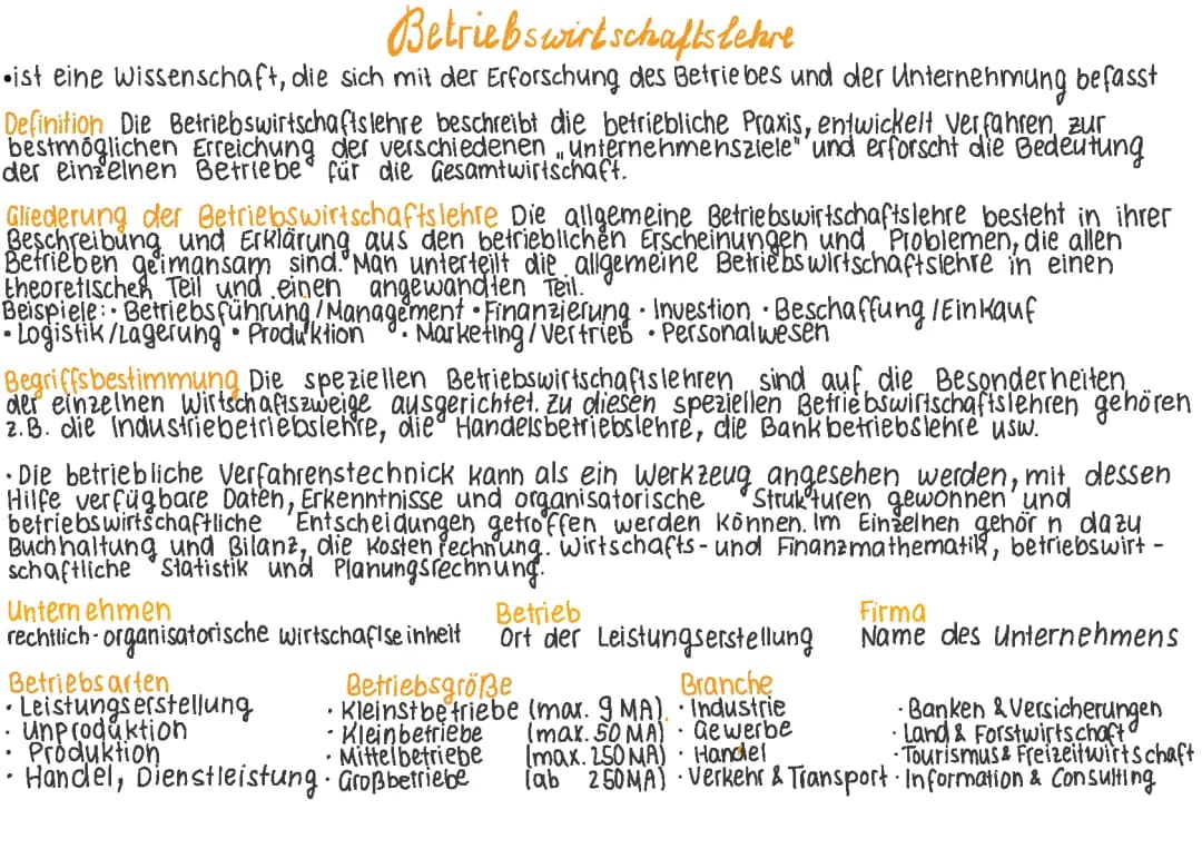 Betriebswirtschaft