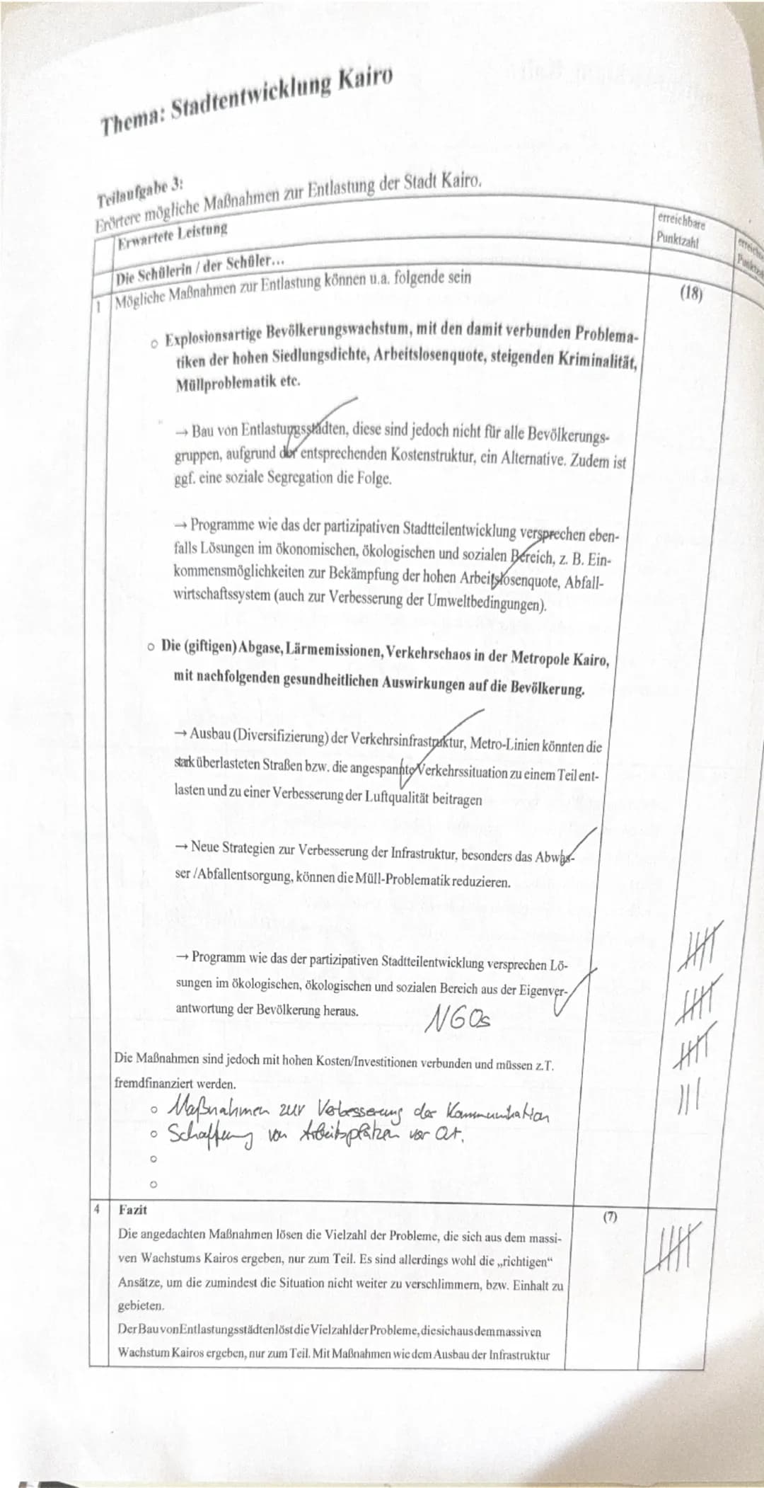 Erdkundeklausur
Name:....
Aufgabenstellung:
Aufgabe 1:
LK Q2
18.11.2024
Thema: Stadtentwicklung Kairo
Im Raufgeteilt
Lokalisiere den Untersu