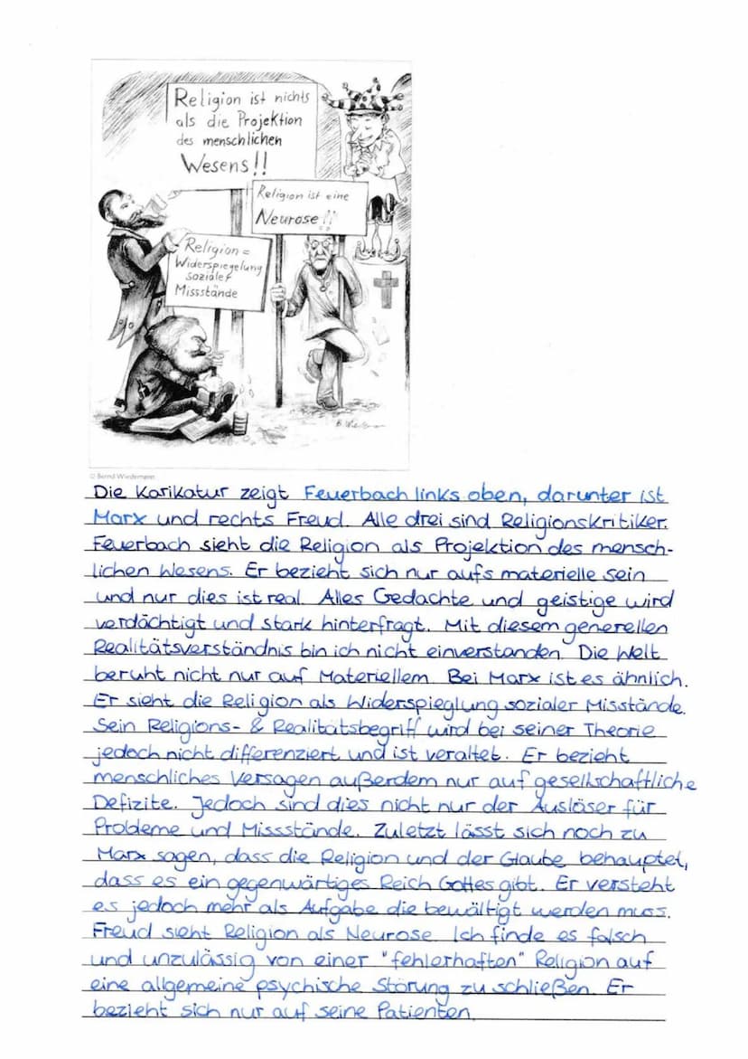 Stammt Gott
vom Menschen
@b? HEINZ ZAHRNT
GRUB
GOTT! Da
oh ich wieder!
Lea Rubin KR 01
●
●
Lesetagebuch: Stammt Gott vom Menschen ab? - Über