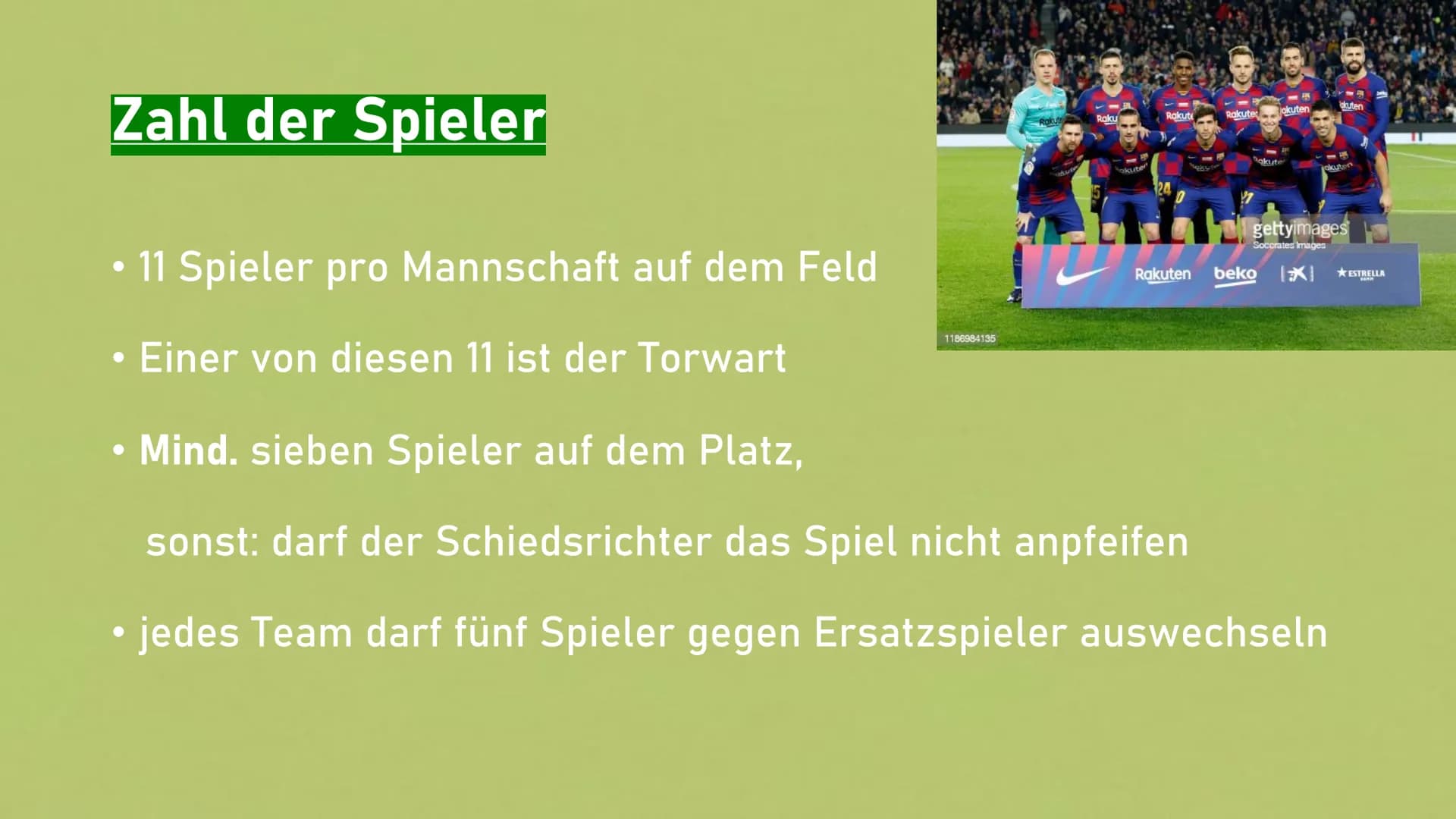 Fußball Gliederung
1. Allgemein
2. Spielfeld
3. Spielpositionen
4. Die wichtigsten Regeln
5. Rote und gelbe Karte Was ist Fußball?
●
Ballspo