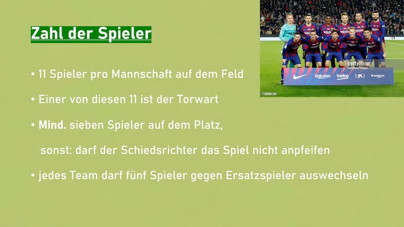 Fußball Gliederung
1. Allgemein
2. Spielfeld
3. Spielpositionen
4. Die wichtigsten Regeln
5. Rote und gelbe Karte Was ist Fußball?
●
Ballspo