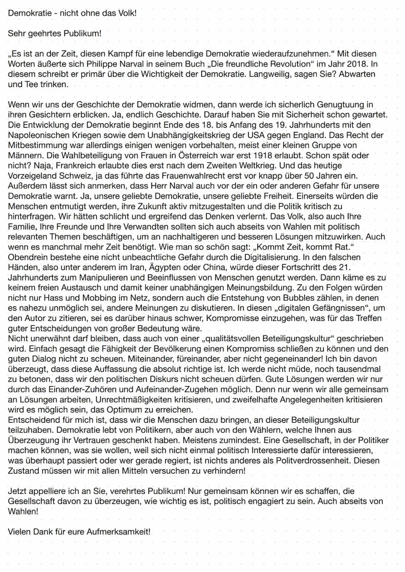 ●
hauptsächlich im Präsens
für Vergangenheit Perfekt
bei Meinung von Autoren Konjunktiv
verwenden
• weder kommentierend noch wertend
.
●
●
.