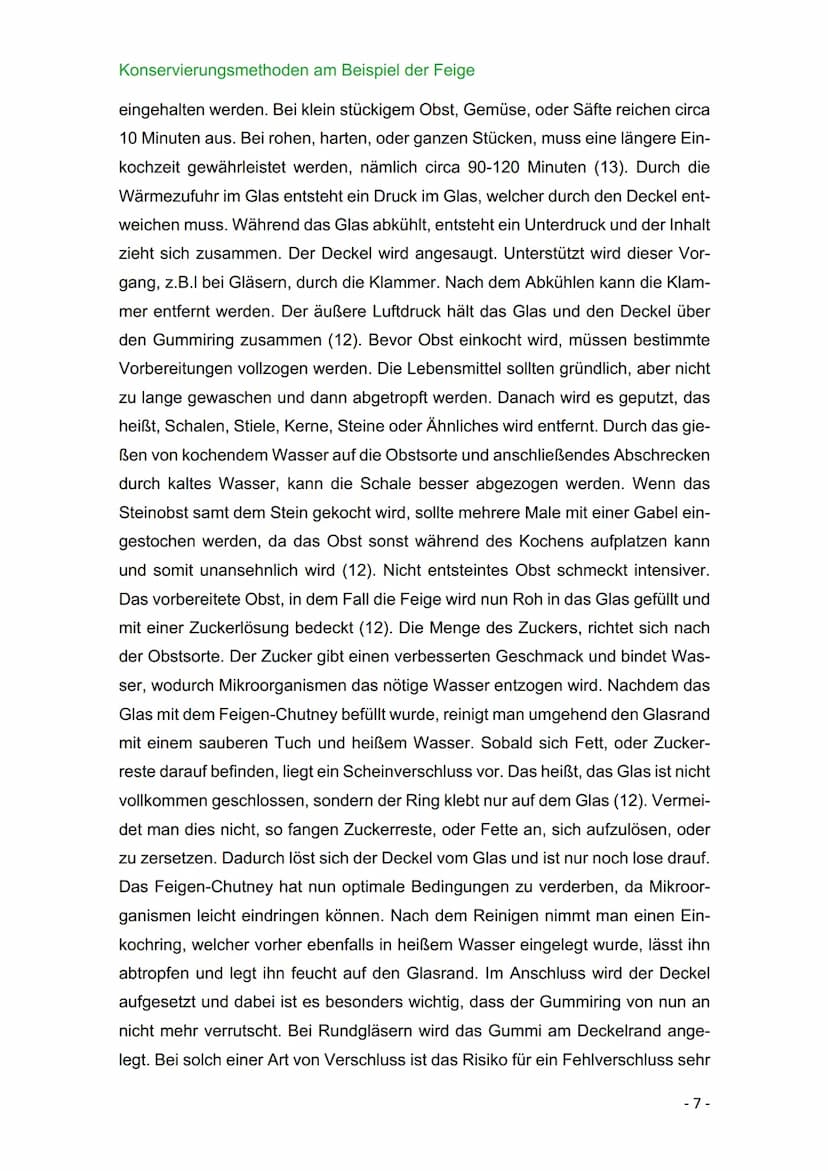 BBS 1 Uelzen
Berufliches Gymnasium - Gesundheit und Soziales
Schwerpunkt Ökotrophologie
Facharbeit zum Thema: Konservierungsmethoden am Beis