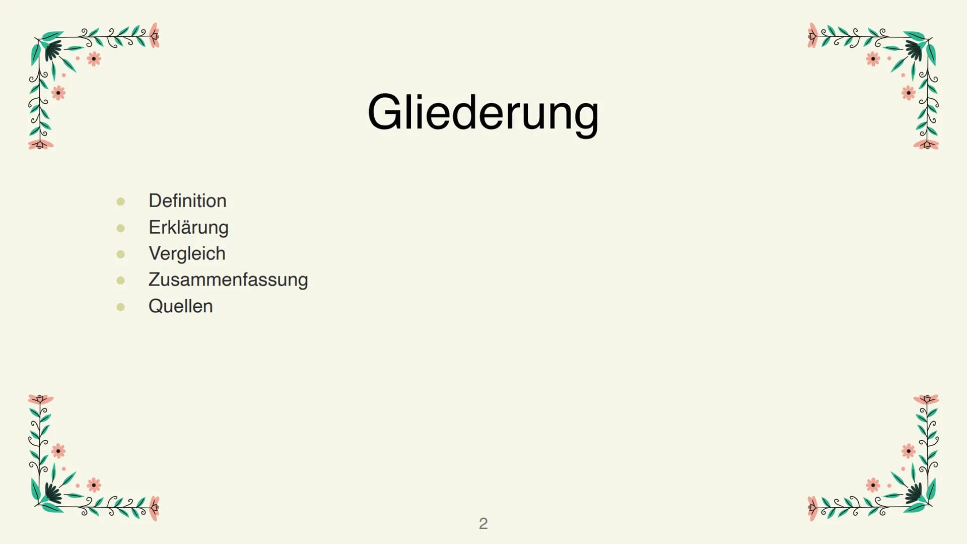Boxplots
Eine Präsentation von Victoria & Charlotte
1 Definition
Erklärung
Vergleich
Zusammenfassung
Quellen
Gliederung
2 Ist ein Kastendiag