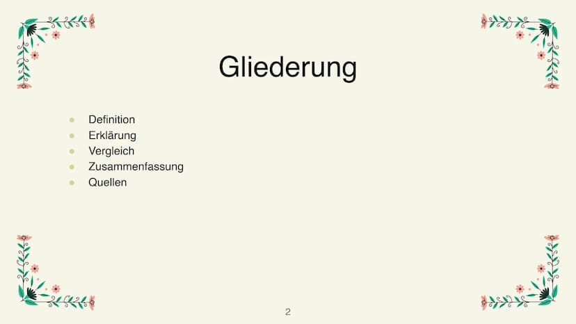 Boxplots
Eine Präsentation von Victoria & Charlotte
1 Definition
Erklärung
Vergleich
Zusammenfassung
Quellen
Gliederung
2 Ist ein Kastendiag