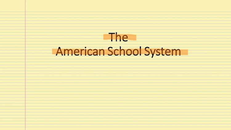 Know The American School System thumbnail