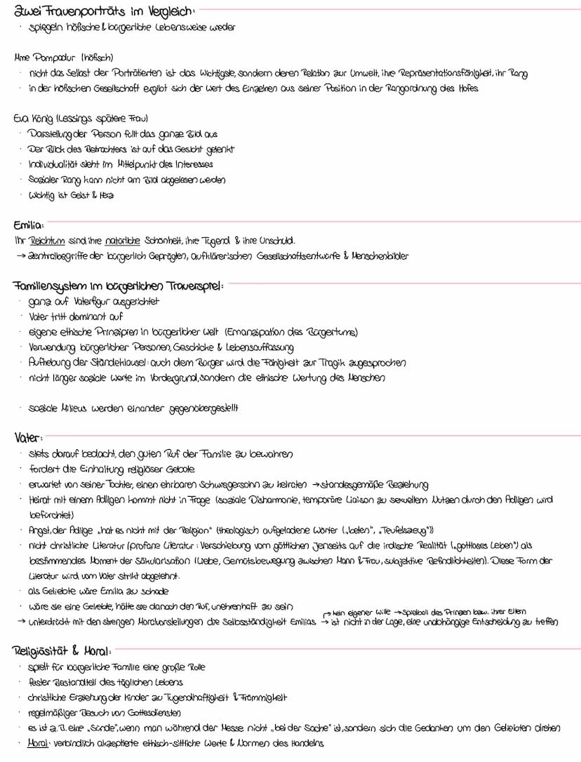Szenenanalyse
Einleitung:
Titel
· Autor
• Entstehungszeit
Emilia Galetti - Lernzettel
(Inhalt des Schauspiels)
Bezug zu der literarischen Ep