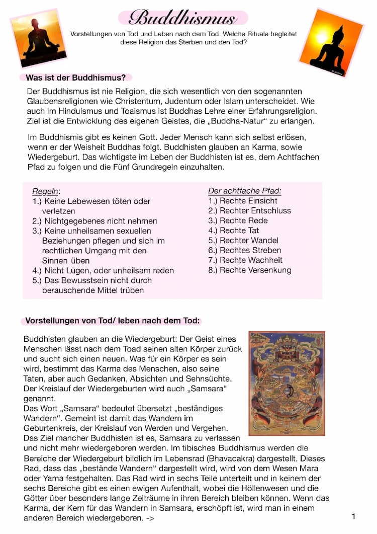 Know Buddhismus - Umgang mit dem Tod  thumbnail