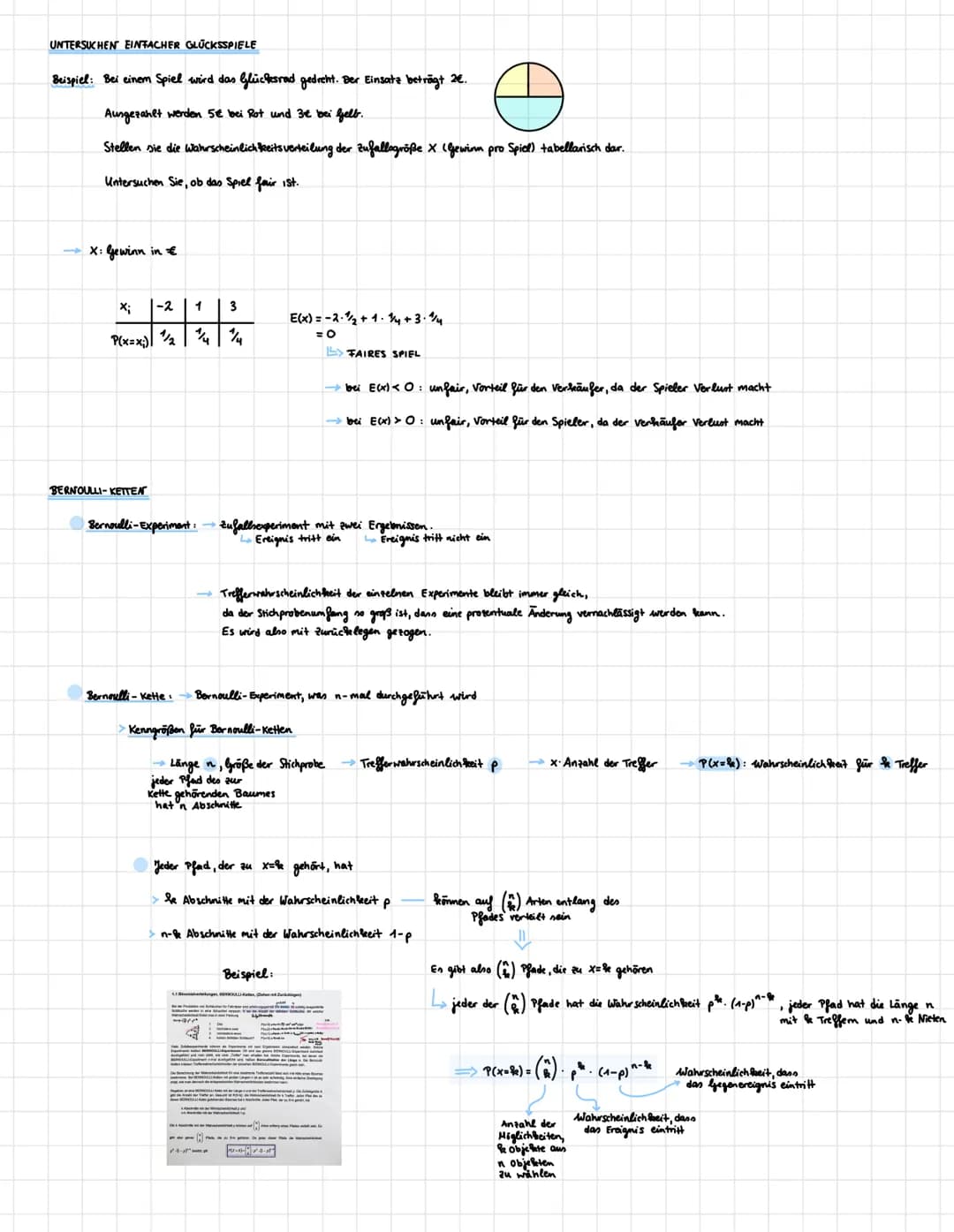 Q3-Stochastik
Q3.1-GRUNDLEGENDE BEGRITTE DER STOCHASTIK
GRUNDLAGEN DER WAHRSCHEINLICHKEITSTHEORIE
MERKMALE EWES ZUFALLS EXPERIMENTS
1.) Ausg
