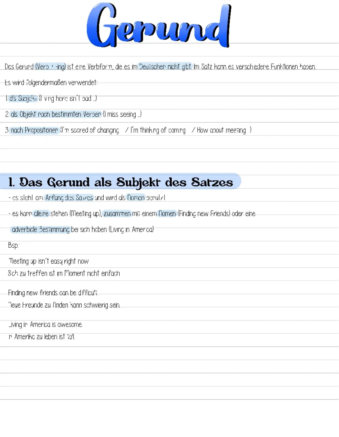 Gerund 