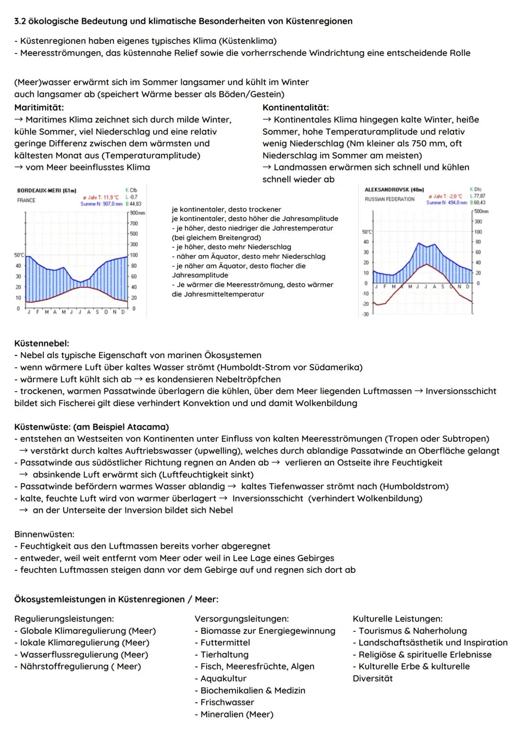 Atmosphäre
-> An der Erdrotation teilnehmende gasförmige Hülle
der Erde. Sie wird durch die Schwerkraft der Erde
beeinflusst
-> Dichte nimmt