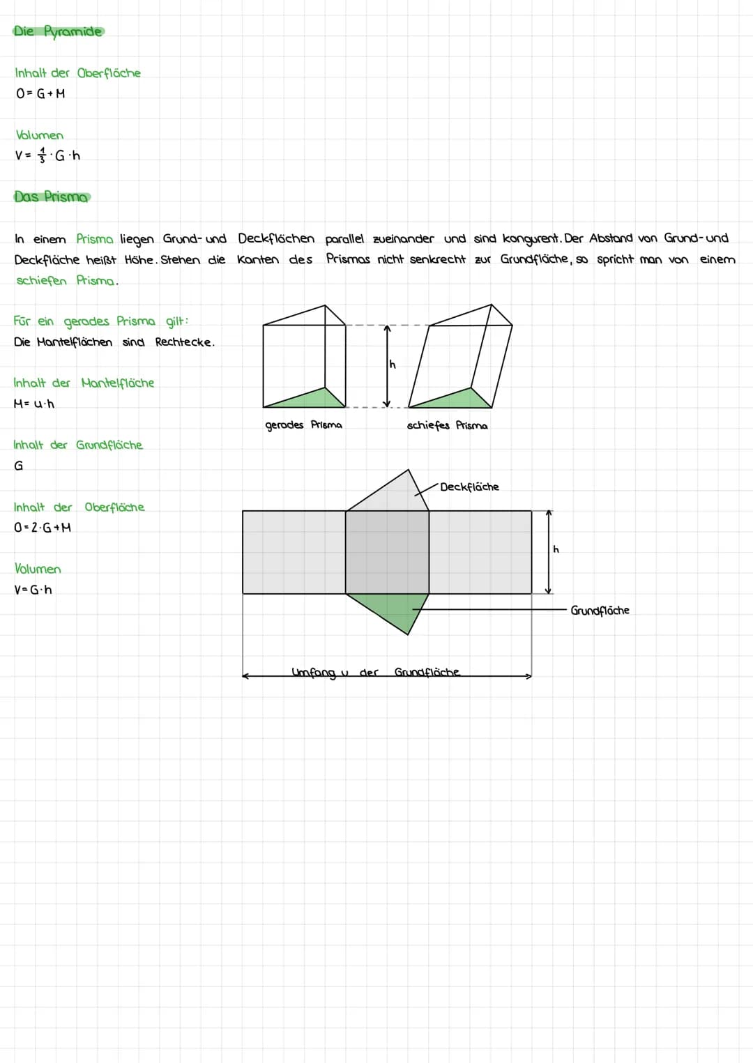 Raumgeometrie (FS. 8/9)
Durch Rotation einer ebenen Figur um eine Symmetrieachse oder eine Seite entsteht ein Rotationskörper.
Jeder Schnitt