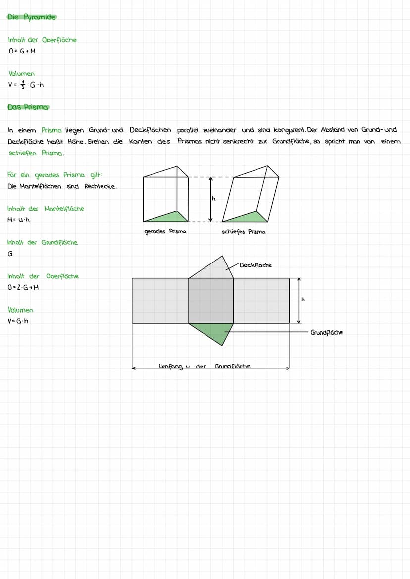 Raumgeometrie (FS. 8/9)
Durch Rotation einer ebenen Figur um eine Symmetrieachse oder eine Seite entsteht ein Rotationskörper.
Jeder Schnitt