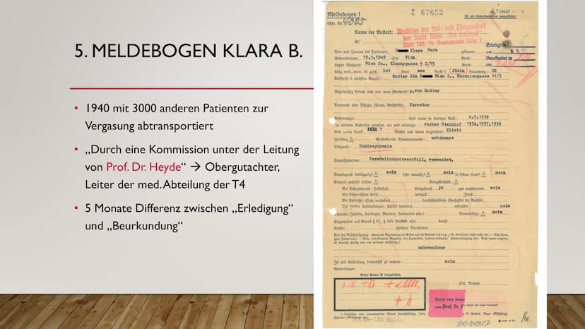 WAS IST EUTHANASIE? EUTHANASIE
ALICIA & NICO
FOKUS NS-ZEIT GLIEDERUNG
●
●
●
●
I. Definition
2. Geschichte
3. Ablauf
4. Fallbeispiel
5. Melde