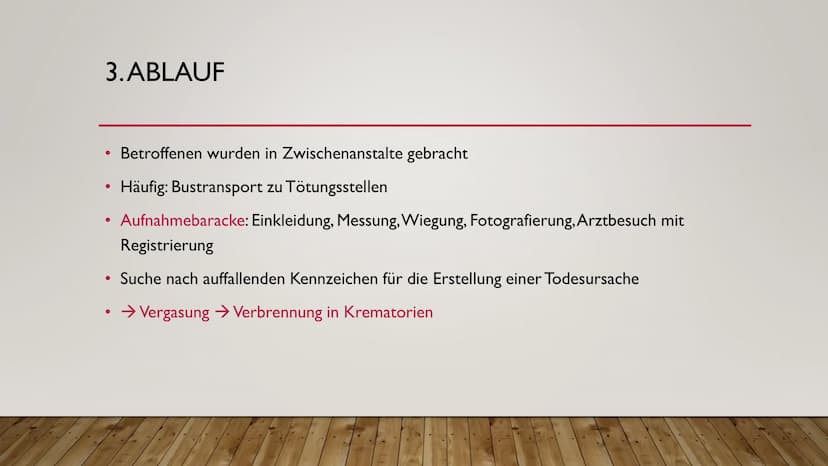 WAS IST EUTHANASIE? EUTHANASIE
ALICIA & NICO
FOKUS NS-ZEIT GLIEDERUNG
●
●
●
●
I. Definition
2. Geschichte
3. Ablauf
4. Fallbeispiel
5. Melde