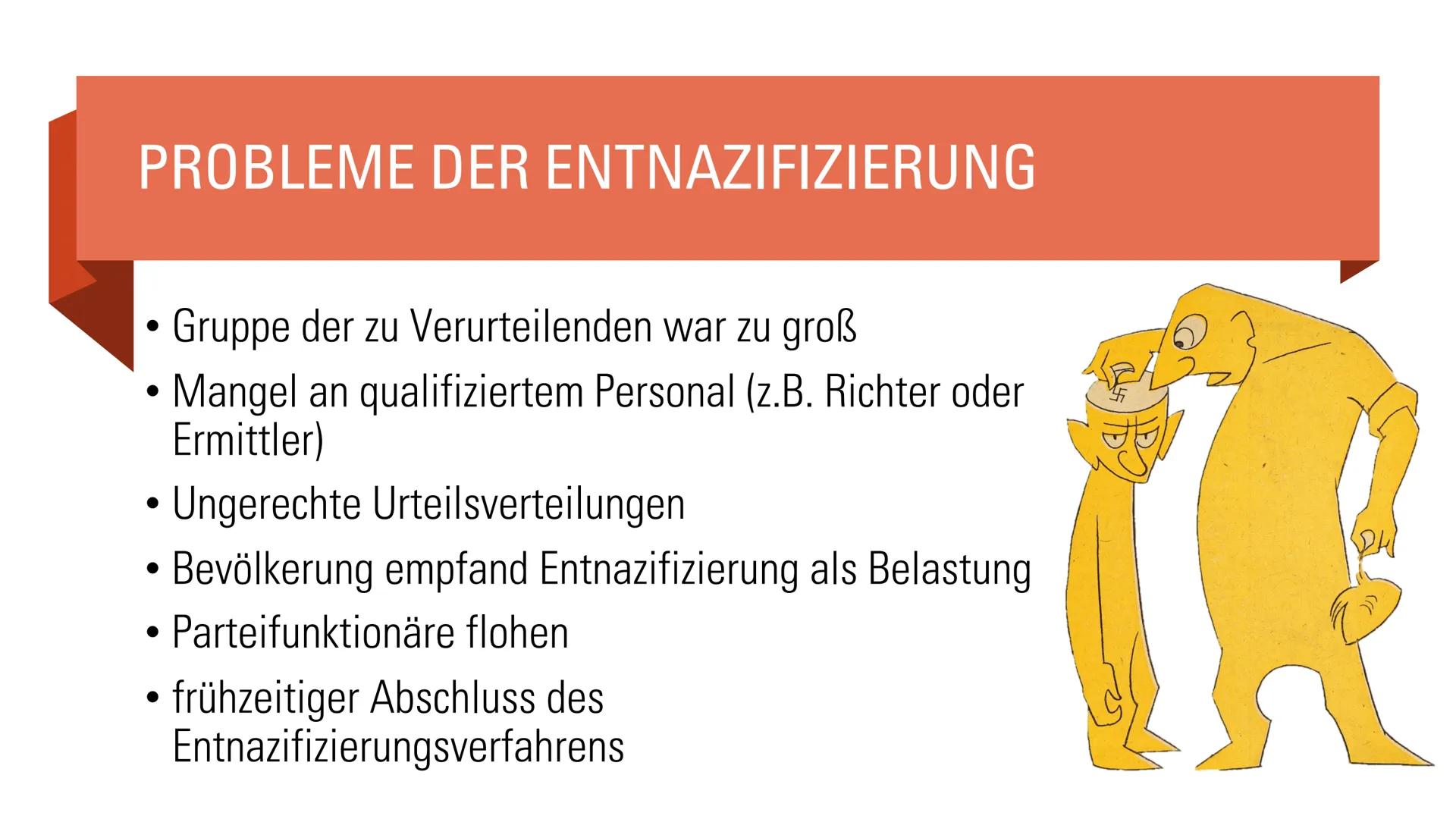 ENTNAZIFIZIERUNG :
In Ost und West - ein
Erfolg?
Eine Präsentation von
Geschichte GK
M
Adolf Hitler-Str.
Bahnhof-Str.
E-POU GLIEDERUNG
1. De