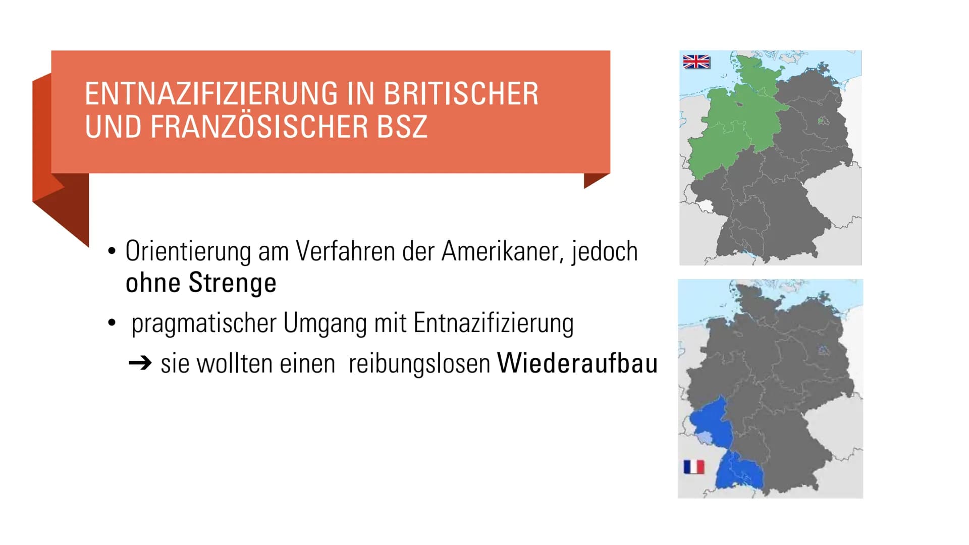 ENTNAZIFIZIERUNG :
In Ost und West - ein
Erfolg?
Eine Präsentation von
Geschichte GK
M
Adolf Hitler-Str.
Bahnhof-Str.
E-POU GLIEDERUNG
1. De