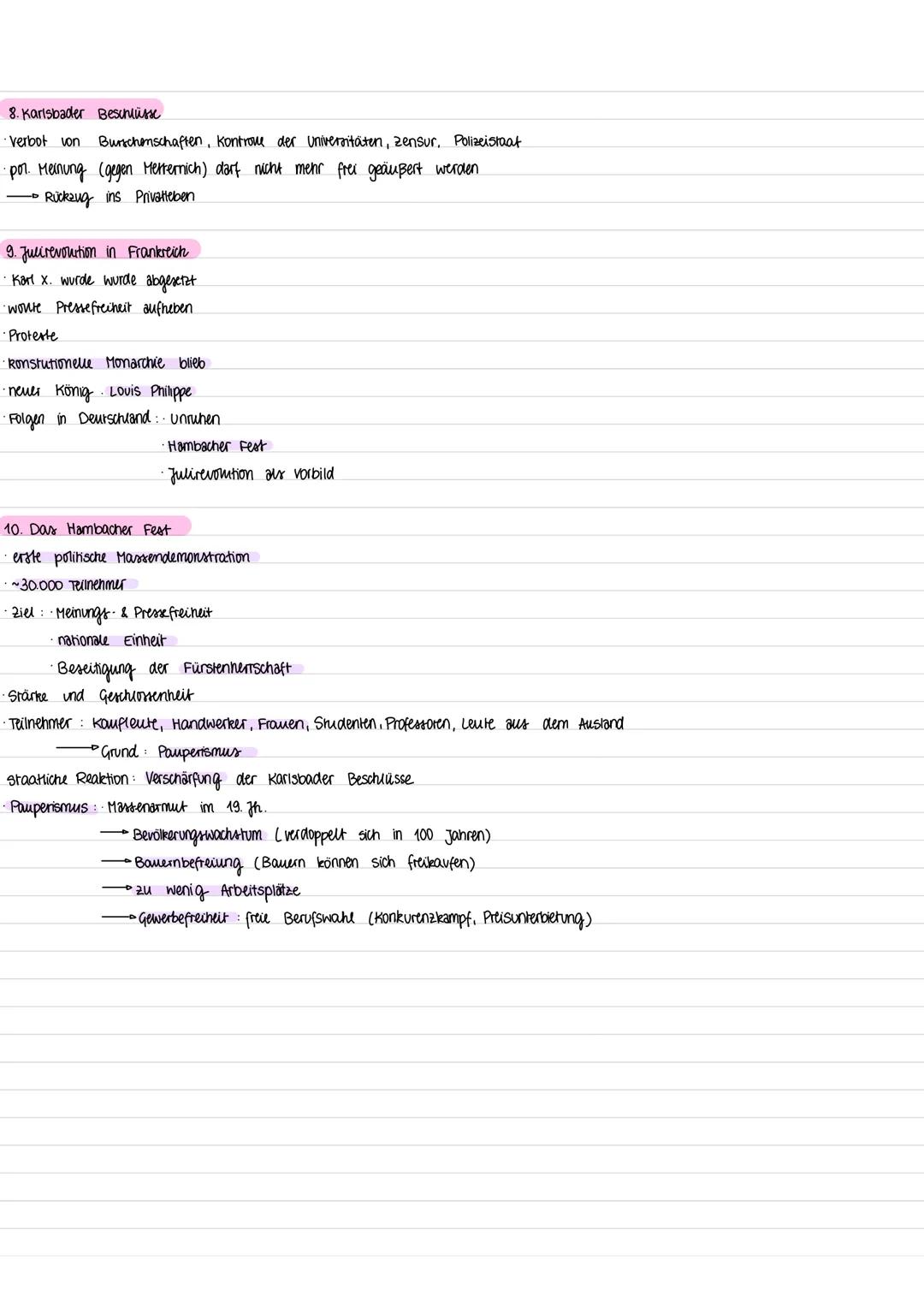 # 1 Napoleon als Erwecker der deutschen Nation?

- Stimmung gegen Napoleon

- Krieg gegen inn $\longrightarrow$ neiliger Krieg

- schweist d