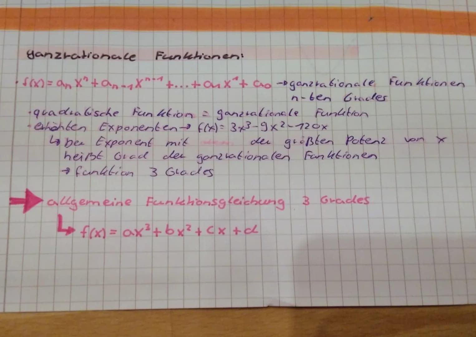 quadratische Funktionen
Normalparabel: f(x) = x² + C
zachsensymmetrisch
zur
Achse
>Scheitel liegt im koordinaten cuspring
quadratische Funkt
