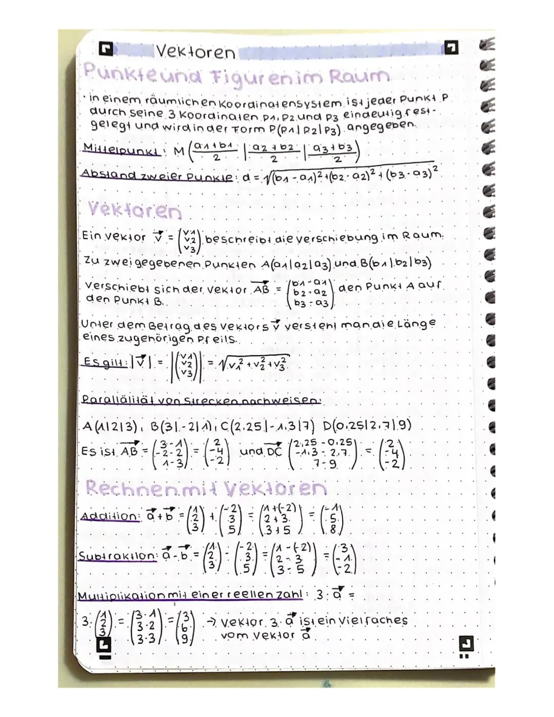 Punktprobe durchführen
A (41512) Gerade g = (+4)-(1)
1+ 3+ = 4
-77 +=1 (^in zweite und dritte zeile einsetzen)
1+ 14 = 5 wahre Aussage
0₁ +1