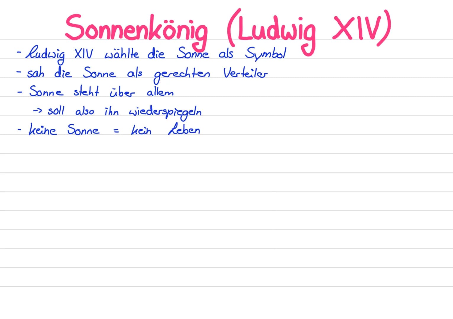Ludwig XIV (Sonnenkönig)
- wurde mit 4 Jahren König (nach Tod des Vaters)
- bis zu seiner Volljährigkeit führten Mutter Anna und Kardinal
Ju
