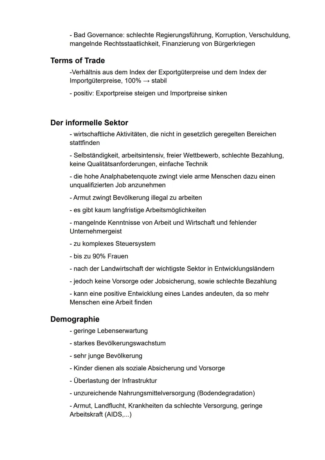Erdkunde
gA
Semester 2
-Afrika südlich der Sahara - Inhaltsverzeichnis
Dimensionen der Nachhaltigkeit..
Ursachen und Erscheinungsformen inte