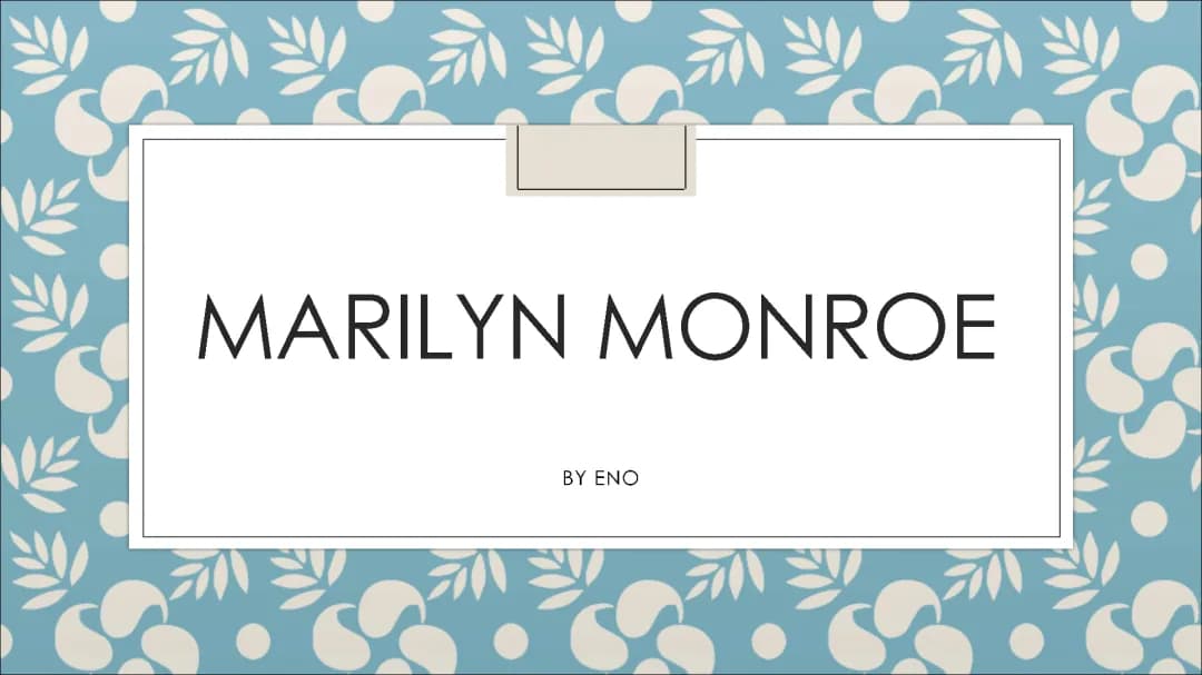 All About Marilyn Monroe: Her Childhood, Movies, and Last Words