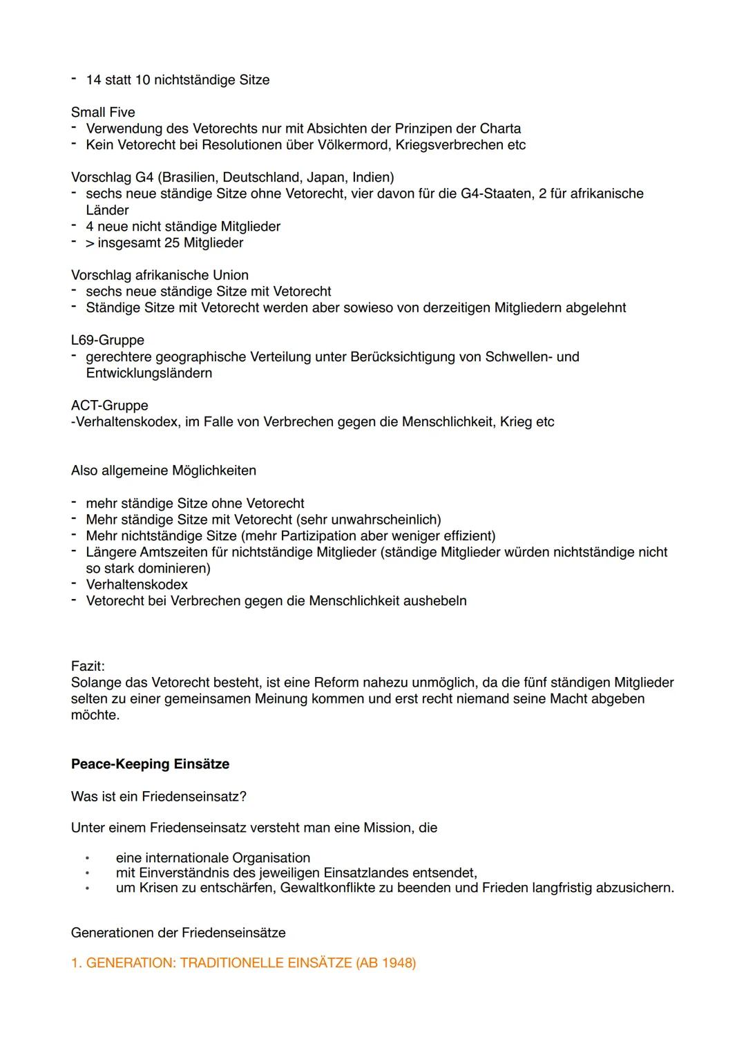 Die Charta der Vereinten Nationen fußt auf zwei grundlegenden Prinzipien:

1. Ziel: Weltfrieden und internationale Sicherheit wahren
2. Souv