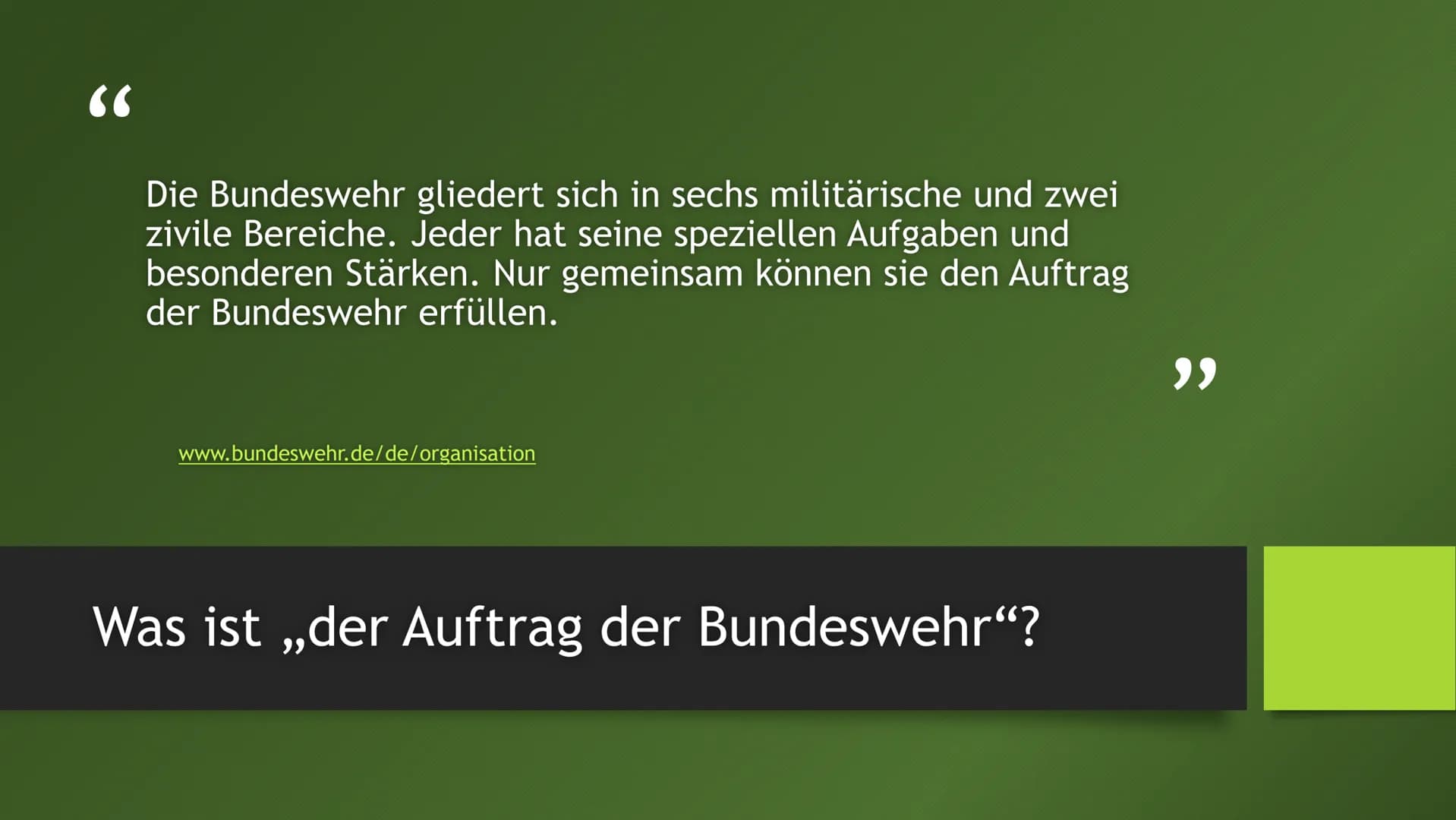 Eine GFS von
Raphael S.
GK Januar 2020
WEHRPFLICHT
Sollte die Wehrpflicht wieder eingeführt werden? Gliederung
Einleitung
• Geschichte der B