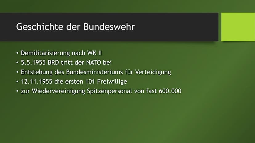 Eine GFS von
Raphael S.
GK Januar 2020
WEHRPFLICHT
Sollte die Wehrpflicht wieder eingeführt werden? Gliederung
Einleitung
• Geschichte der B