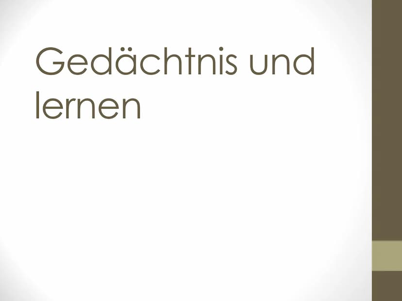 GFS Biologie
Das Gehirn:
➤ Milliarden
Nervenzellen
und Billionen
Synapsen
bilden Netzwerk
aus Information
und
Kommunikation
In vier Bereiche