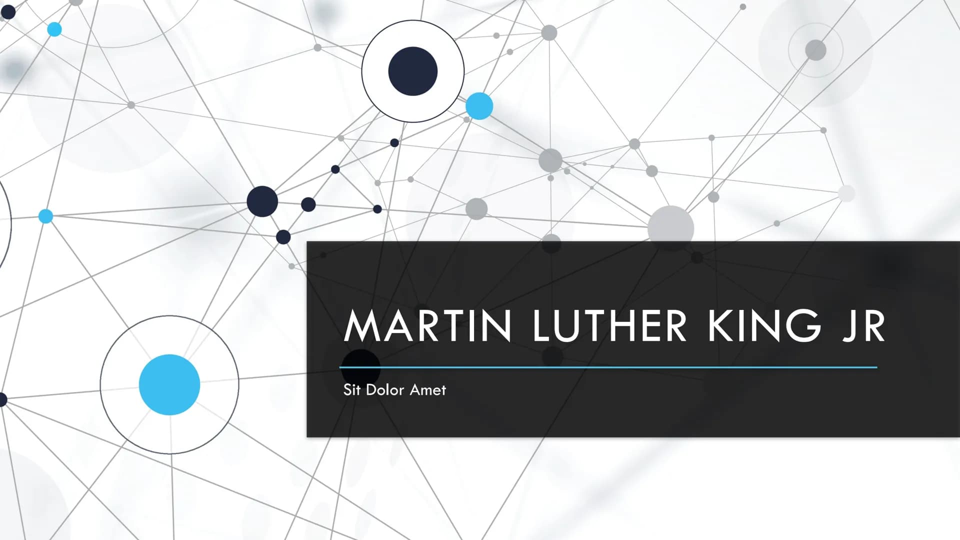 Martin Luther King Jr.
1) Wer war Martin Luther King Jr.?
Martin Luther King Jr. war der Anführer der Bürgerrechtsbewegung in
Amerika. Er wa