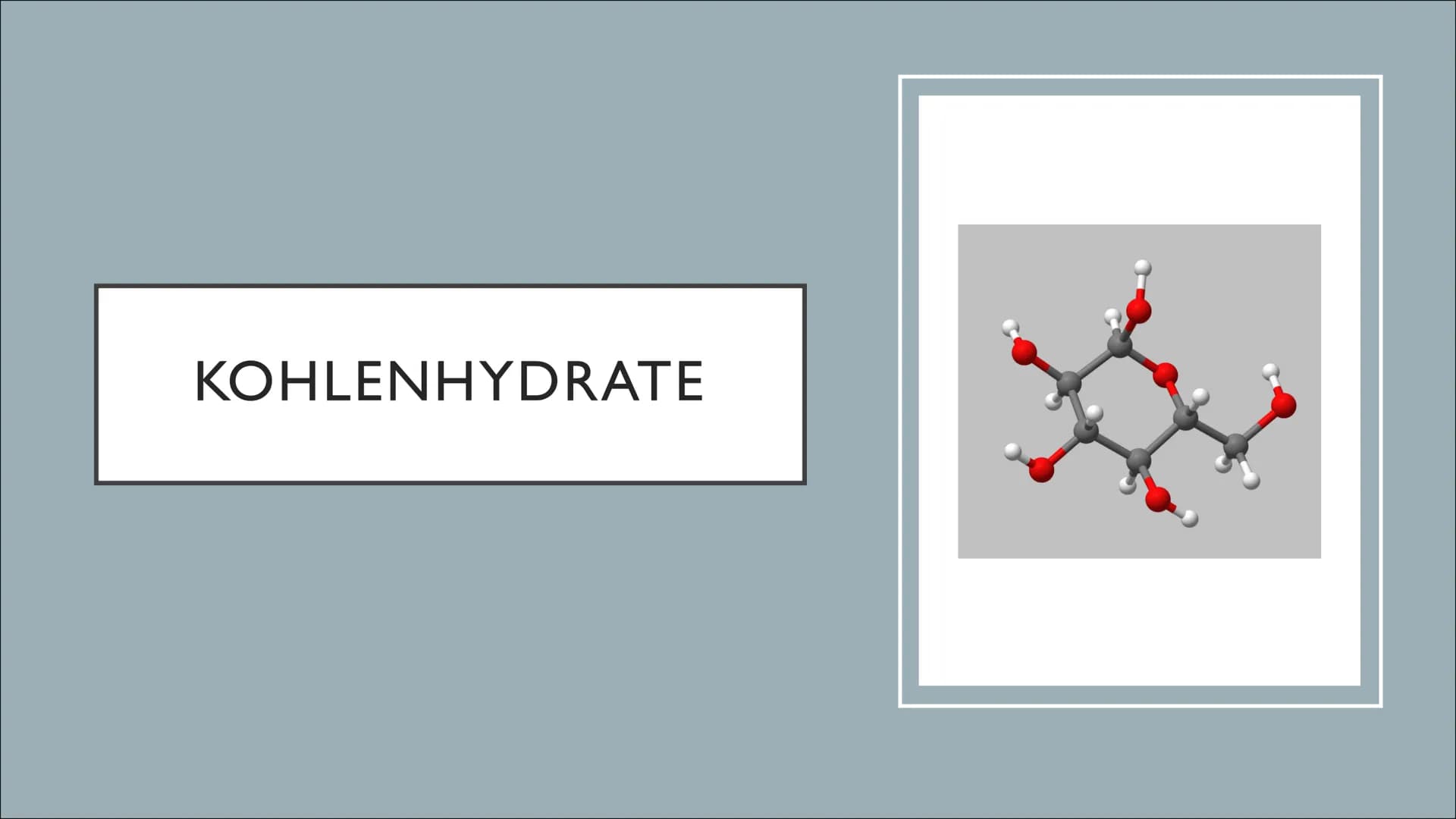 KOHLENHYDRATE Came
GLIEDERUNG
●
●
●
●
●
Was sind Kohlenhydrate?
Was ist deren Nutzen?
Kategorisierung
Wo Kommen Kohlenhydrate vor?
Wie sind 
