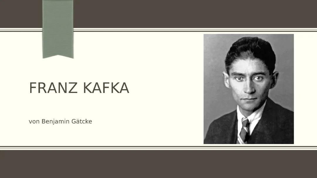 Franz Kafka: Eine spannende Biografie über sein Leben, seine Familie und seine besten Werke