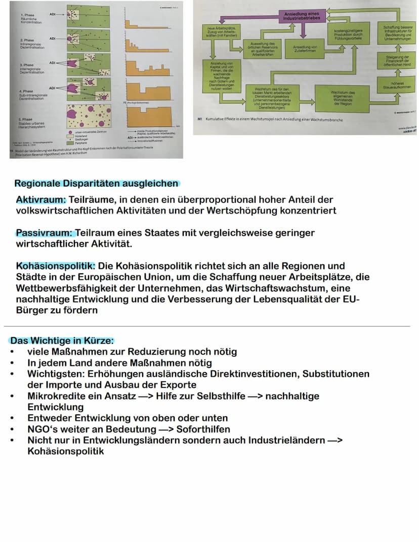Globale Disparitäten
Disparitäten: ungleiche Lebensbedingungen innerhalb eines definierten Raums,
bezieht sich auf gesellschaftliche Merkmal