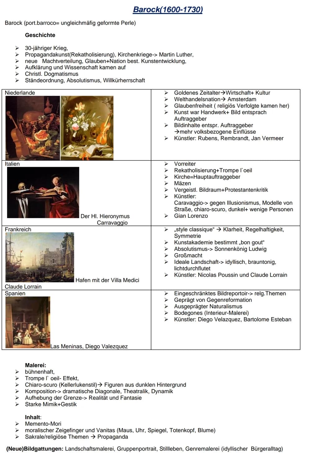 Geschichte
> Wiedergeburt der Antike → Wissenschaft
Vom theozetrischen → anthrozentrischen Weltbild
Inhalt
Kunst LK Zusammenfassung
Humanism