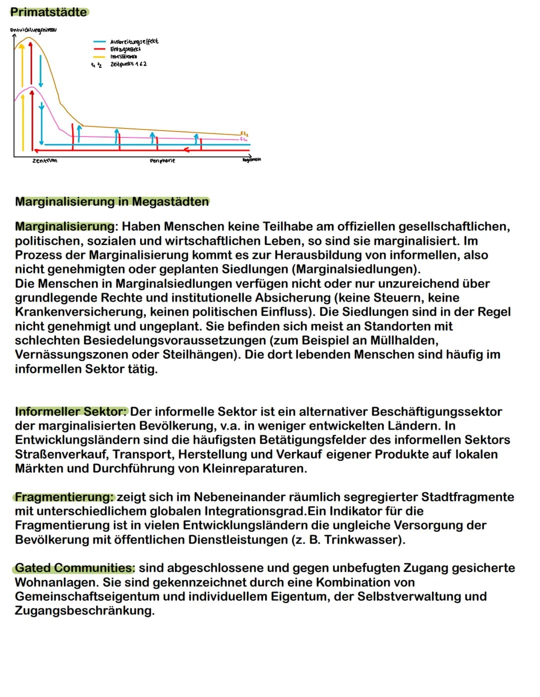 Metropolisierung und Marginalisierung
Verstädterung ist einer der Mega trends unserer Zeit
Es leiden ländliche Regionen, durch massives Bevö