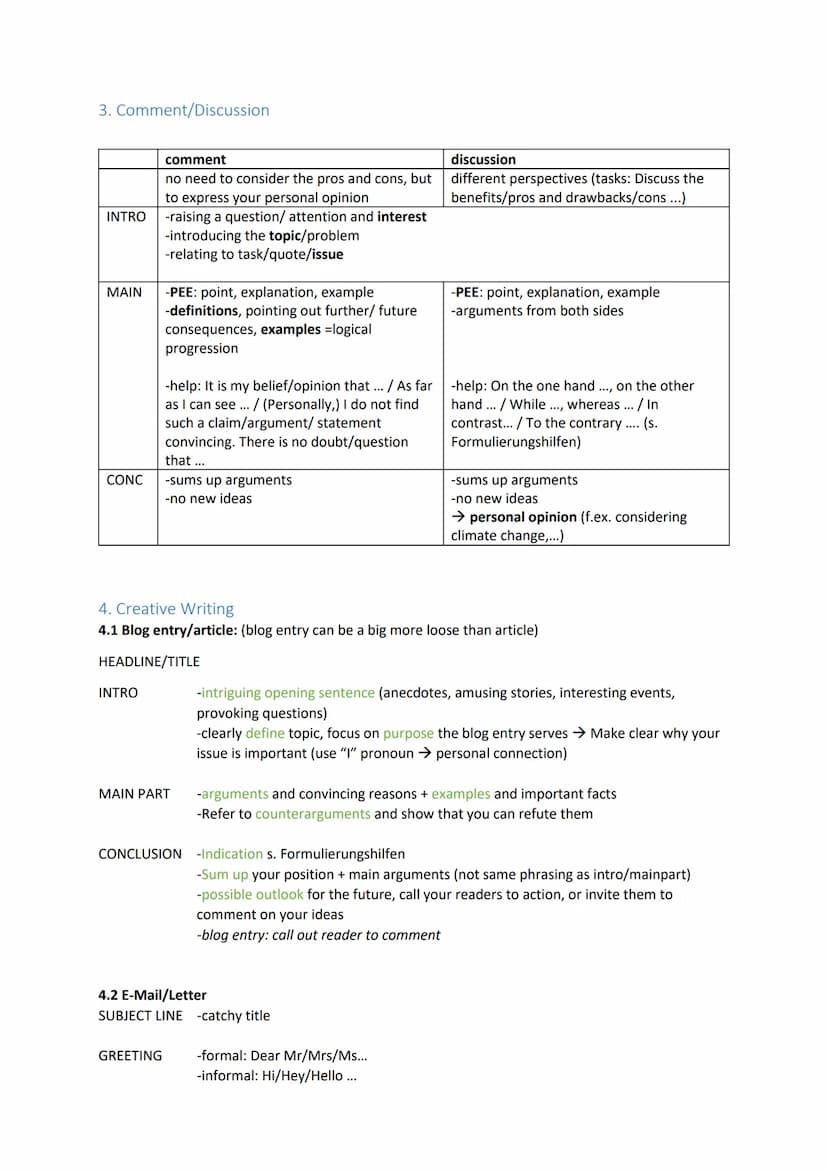 Vorabitur Englisch 12 Q2
Themenübersicht
1. Aufgabenbereich (70%)
Auswahl non-fictional or fictional
1.1 Guided 1. Outline
1.2 Guides 2. Ana