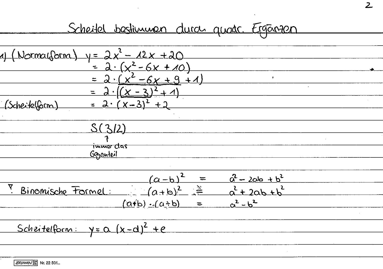 Bernoulli
Zufallsexperiment mit zwei Versuchsausgängen (z.B... kopf / Zahl).
Voraussetzung -> Wahrscheinlichkeit p nicht verändert u. vonein