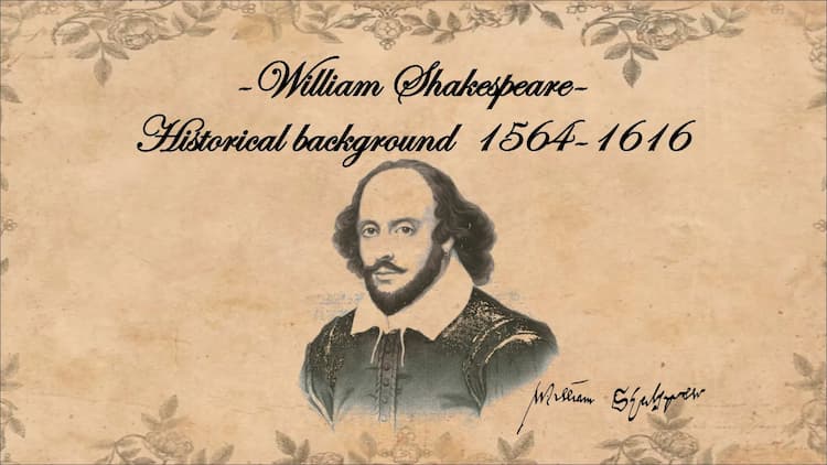 Know historical background - William Shakespeare thumbnail